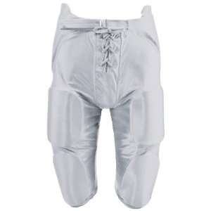  Martin Youth Integrated Football Dazzle Pants SILVER GREY 