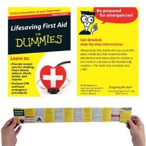  Magnet Book  Lifesaving First Aid For Dummies Case Pack 10 