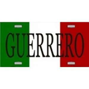 Guerrero, Mexico License Plates Plate Plates Tag Tags auto vehicle car 