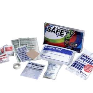  Home Safety first aid kit, fundraiser, clear bi fold vinyl 