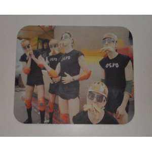  DEVO Eating Hot Dogs COMPUTER MOUSE PAD 