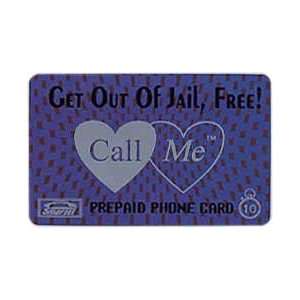   Card 10u Get Out Of Jail, Free Call Me SAMPLE 