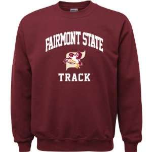  Fairmont State Fighting Falcons Maroon Youth Track Arch 