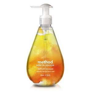  method Limited Edition Gel Hand Wash, Daffodil Bouquet, 12 