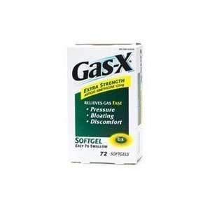  Gas X Extra Strength Antigas, Softgel   72 ea Health 