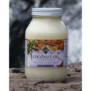 Coconut Oil, Expeller Pressed RBD, Certified Organic, 32 Fl. Oz.