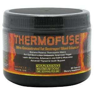  Muscle Warfare Thermofuse    90 Capsules Health 