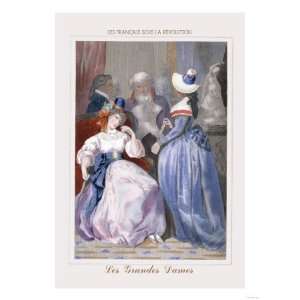  Les Grandes Dames Giclee Poster Print, 12x16