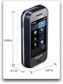  Samsung Glyde Phone, Black (Verizon Wireless) version 1 