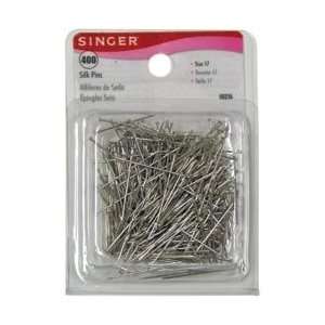   Singer Silk Pins Size 17 400/Pkg 00236; 6 Items/Order