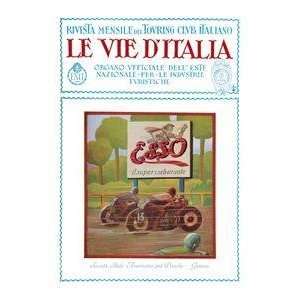    Vintage Art Esso   The Road of Italy   00625 0