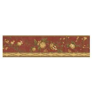  Sunworthy Traditional Floral Wallpaper Border PL013111B 