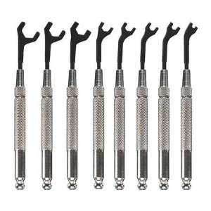  MOODY TOOL 58 0161 Open End Wrench Set,Metric,8 Pc