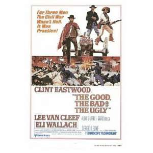 The Good The Bad and The Ugly Eastwood Classic Western Movie Tshirt XL