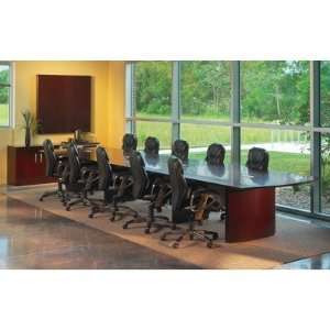 Mayline Napoli Racetrack Conference Table   240W x 54D x 
