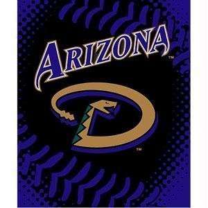  Arizona Diamondbacks MLB Royal Plush Raschel Blanket (Big 