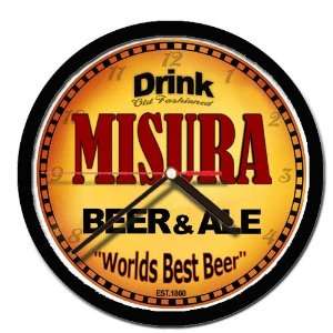  MISURA beer and ale cerveza wall clock 