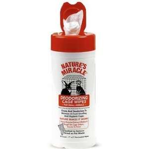  Natures Miracle Deodorizing Cage Wipes