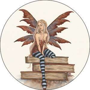  Amy Brown Book Fairy Button B 0826 Toys & Games