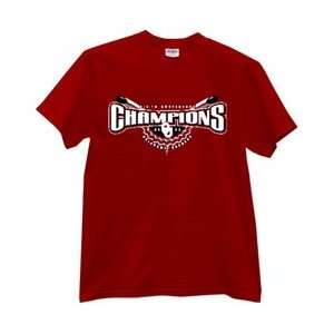  Oklahoma Sooners Crimson BIG 12 Champions T Shirt Sports 