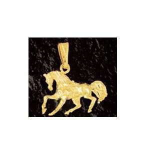  Gold Filled Unicorn Charm 