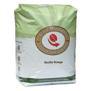 Coffee Bean Direct Seville Orange Flavored, Whole Bean Coffee, 5 Pound 