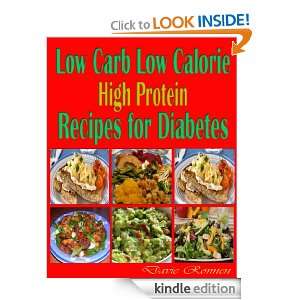 Low Carb Low Calorie High Protein Recipes for Diabetes Davie Ronnen 