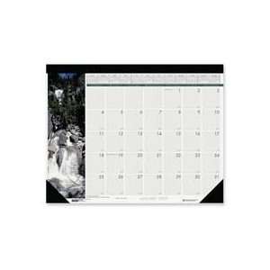 , 22x17   Sold as 1 EA   Desk pad offers a one page per month 