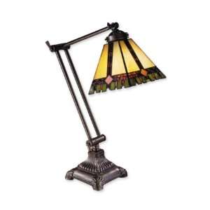  Dale Tiffany Geo Swing 1 Light Desk Lamp TA100114