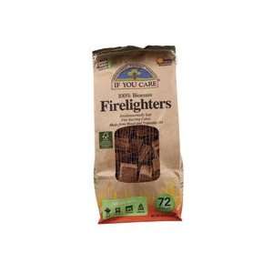 If You Care, 100% Biomass Firelighters, 12/72 Ct  Grocery 