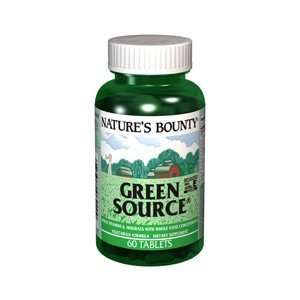  NATURES BOUNTY GREEN SOURCE 6220 60Tablets Health 
