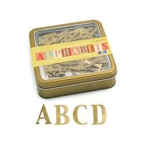  Vintage Brass Alphabets 