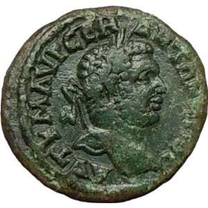  CARACALLA 198AD Augusta Traiana Thrace Ancient Roman Coin 