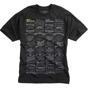  Hart and Huntington Passed Out T Shirt   Small/Black 