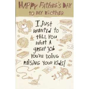  Fathers Day Card Happy Fathers Day to My Brother 