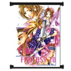  Final Fantasy X Game Fabric Wall Scroll Poster (31x42 