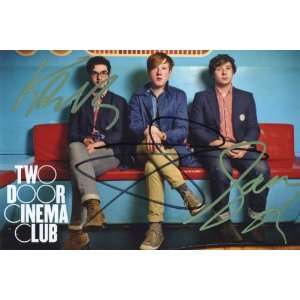 Two Door Cinema Club Indie Rock Band Authentic 4x6 Promotional Photo