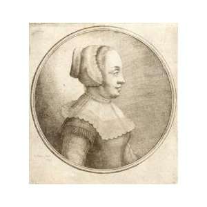   Wenceslaus Hollar   Woman with a close fitting cap