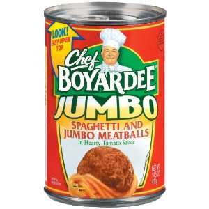 Chef Boyardee Jumbo Spaghetti and Jumbo Grocery & Gourmet Food