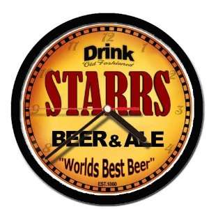  STARRS beer and ale cerveza wall clock 