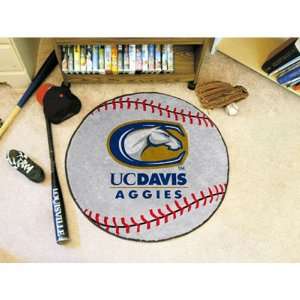  UC Davis Aggies NCAA Baseball Round Floor Mat (29 