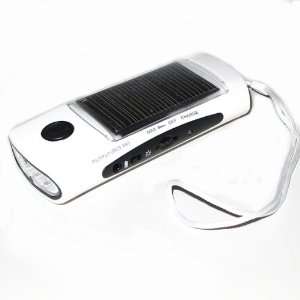  Radio Solar Charger Flashlight 