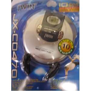  JWIN JX CD470 CD Player with 10 Second ASP Electronics