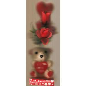  Brand New Valentines Day Teddy Bear with Red Roses and 