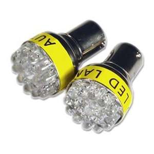  Generic LED 1156 AM19 LED 1156 Super Amber 19 Round Light 