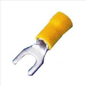 MorrisProducts 1164 Vinyl Insulated Spade Terminals in Yellow with 12 