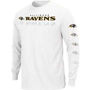  Baltimore Ravens Dual Threat Long Sleeve T Shirt Small 