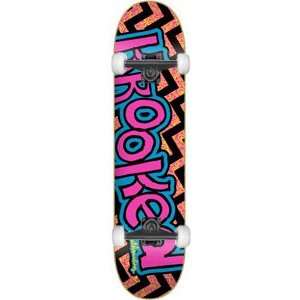  Krooked K Word Med Complete Skateboard   8.12 w/Thunder 