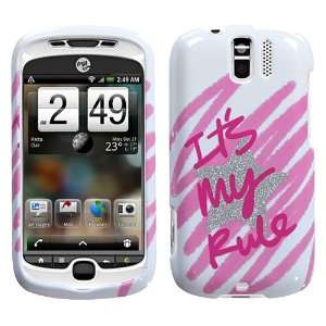  HTC MYTOUCH 3G SLIDE Its My Rule Sparkle Hard Cover Case 