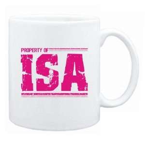  New  Property Of Isa Retro  Mug Name